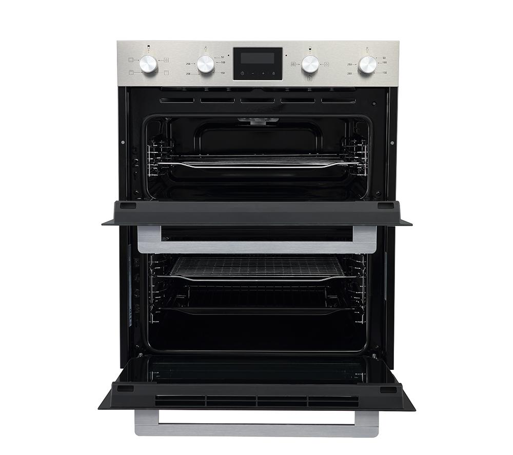 KENWOOD KBUDOX25 Electric Built-under Double Oven - Black & Stainless Steel image number 2 of 8