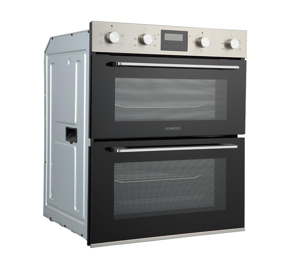 KENWOOD KBUDOX25 Electric Built-under Double Oven - Black & Stainless Steel image number 4 of 8