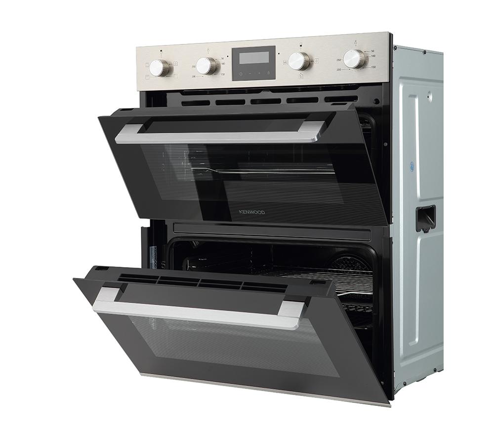 KENWOOD KBUDOX25 Electric Built-under Double Oven - Black & Stainless Steel image number 6 of 8