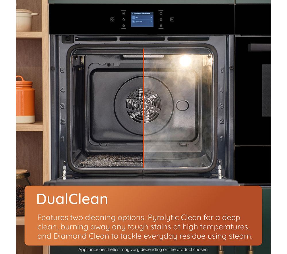 HOTPOINT Class 2 Multiflow HO 475P B UK Plug-in Electric Pyrolytic Oven - Black image number 7 of 9
