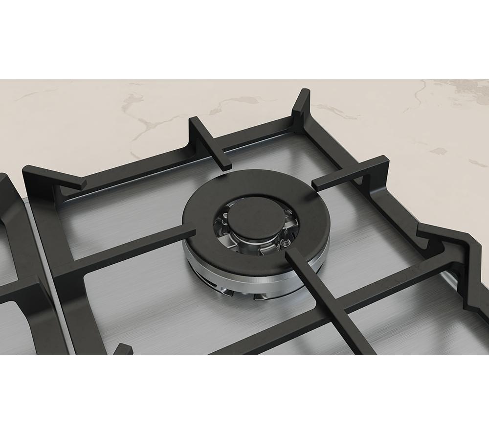 NEFF N70 T26CIH8N0 60 cm Gas Hob - Stainless Steel image number 2 of 10