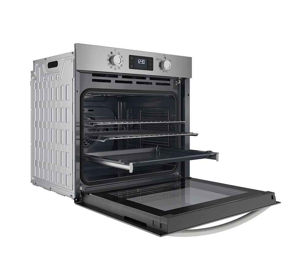 INDESIT Turn&Go IO 278P1 X UK Plug-in Electric Pyrolytic Oven - Stainless Steel image number 3 of 12