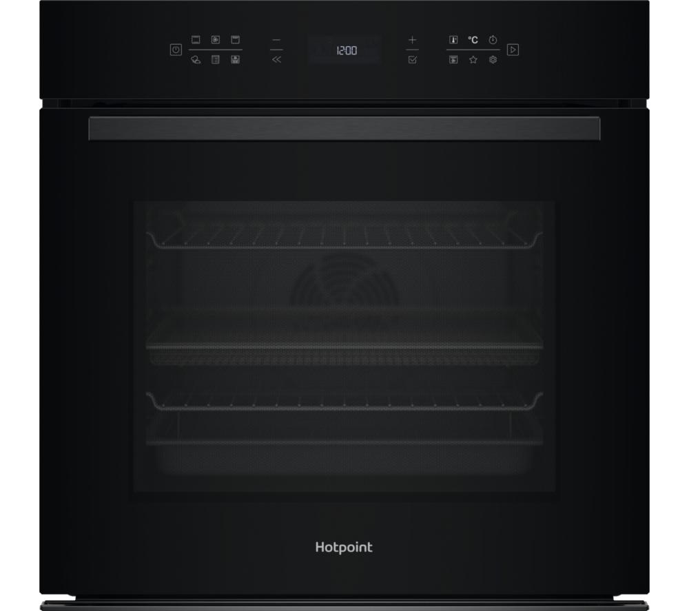 HOTPOINT Class 6 ActiveMultiflow HOI68CT0SBUK Electric Steam Oven – Black, Black