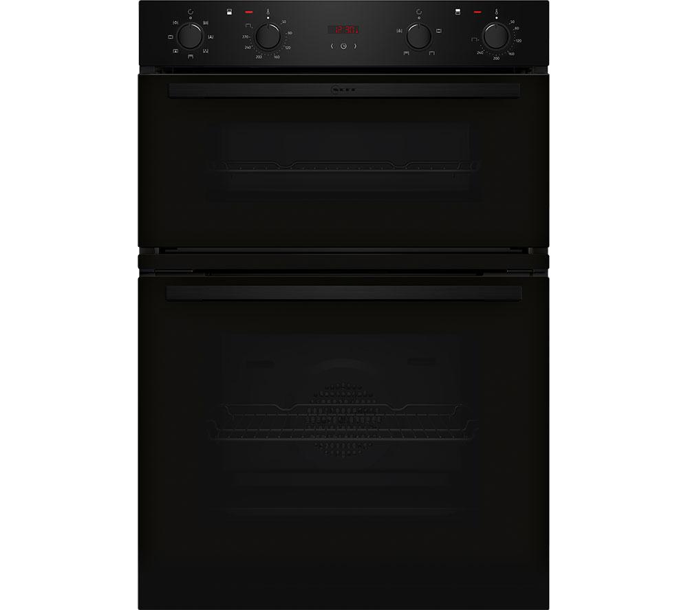 NEFF  N30 U1DCC0AK3B Electric Double Oven – Black, Black