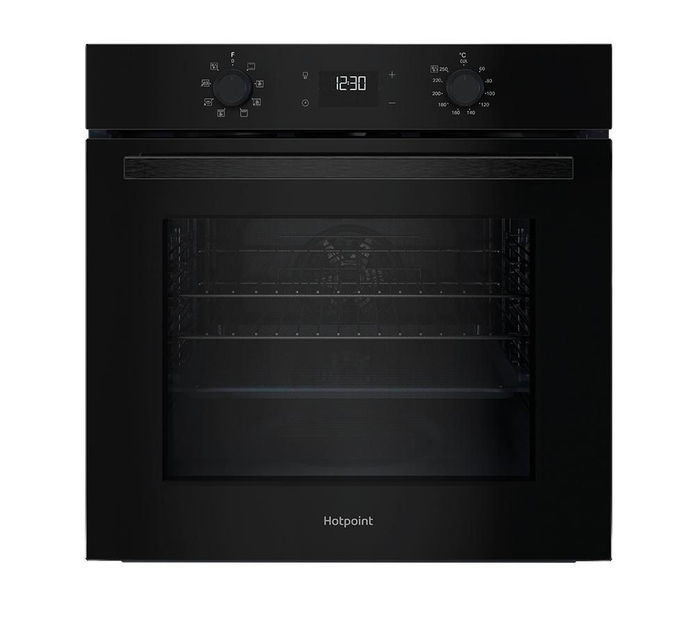 HOTPOINT Class 2 Multiflow HO 455H B UK Plug-in Electric Steam Oven - Black