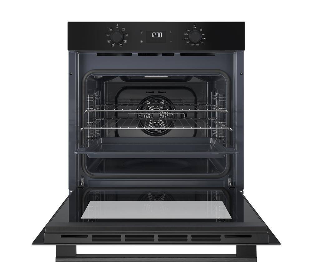 HOTPOINT Class 2 Multiflow HO 455H B UK Plug-in Electric Steam Oven - Black image number 2 of 11