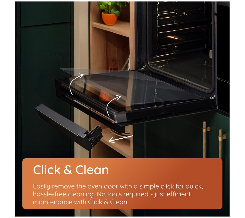 HOTPOINT Class 2 Multiflow HO 455H B UK Plug-in Electric Steam Oven - Black image number 12 of 17