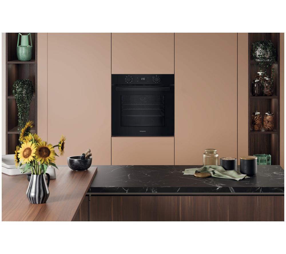 HOTPOINT Class 2 Multiflow HO 455H B UK Plug-in Electric Steam Oven - Black image number 16 of 17