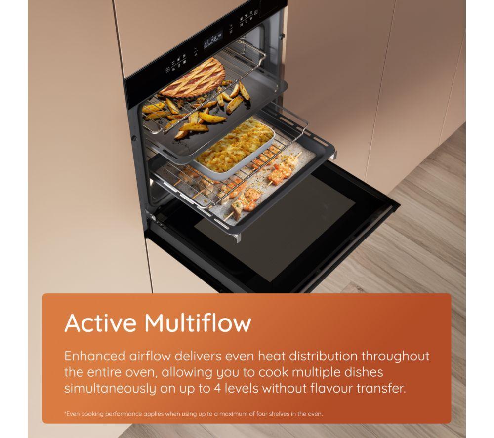 HOTPOINT Class 4 ActiveMultiflow HOI4S8HM0XUK Electric Steam Oven - Black image number 10 of 31