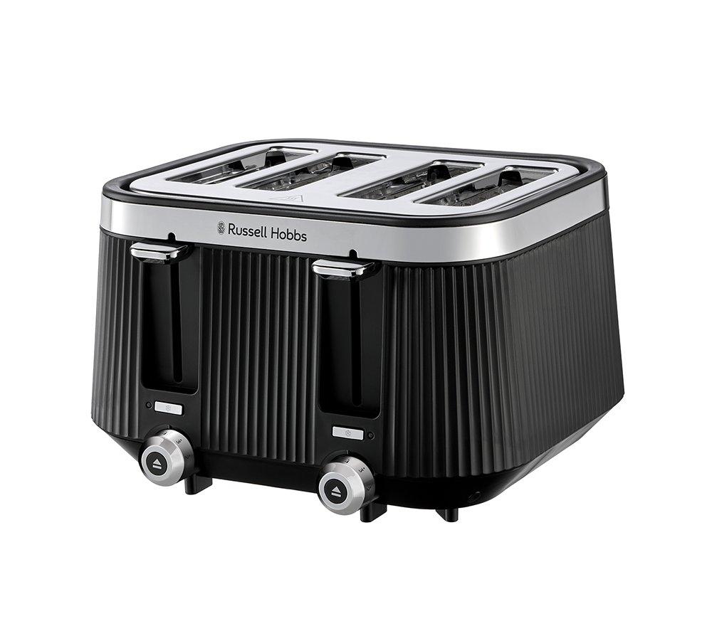 RUSSELL HOBBS Bronte 26770 4-Slice Toaster - Black