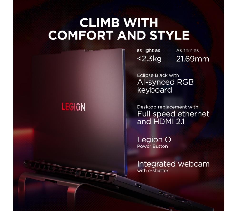 LENOVO Legion Pro 5 16" Gaming Laptop - AMD Ryzen 9, RTX 5060, 1 TB SSD image number 9 of 15
