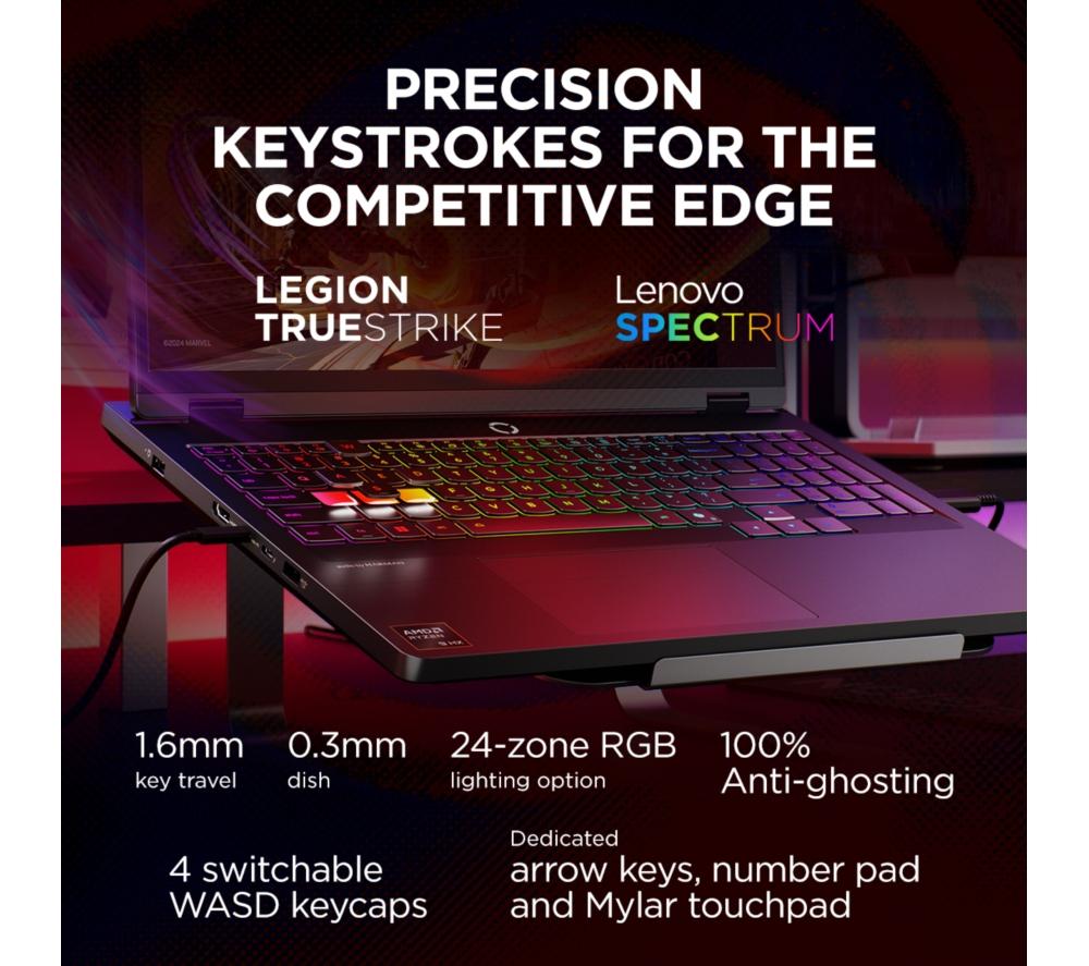 LENOVO Legion Pro 5 16" Gaming Laptop - AMD Ryzen 9, RTX 5060, 1 TB SSD image number 11 of 15