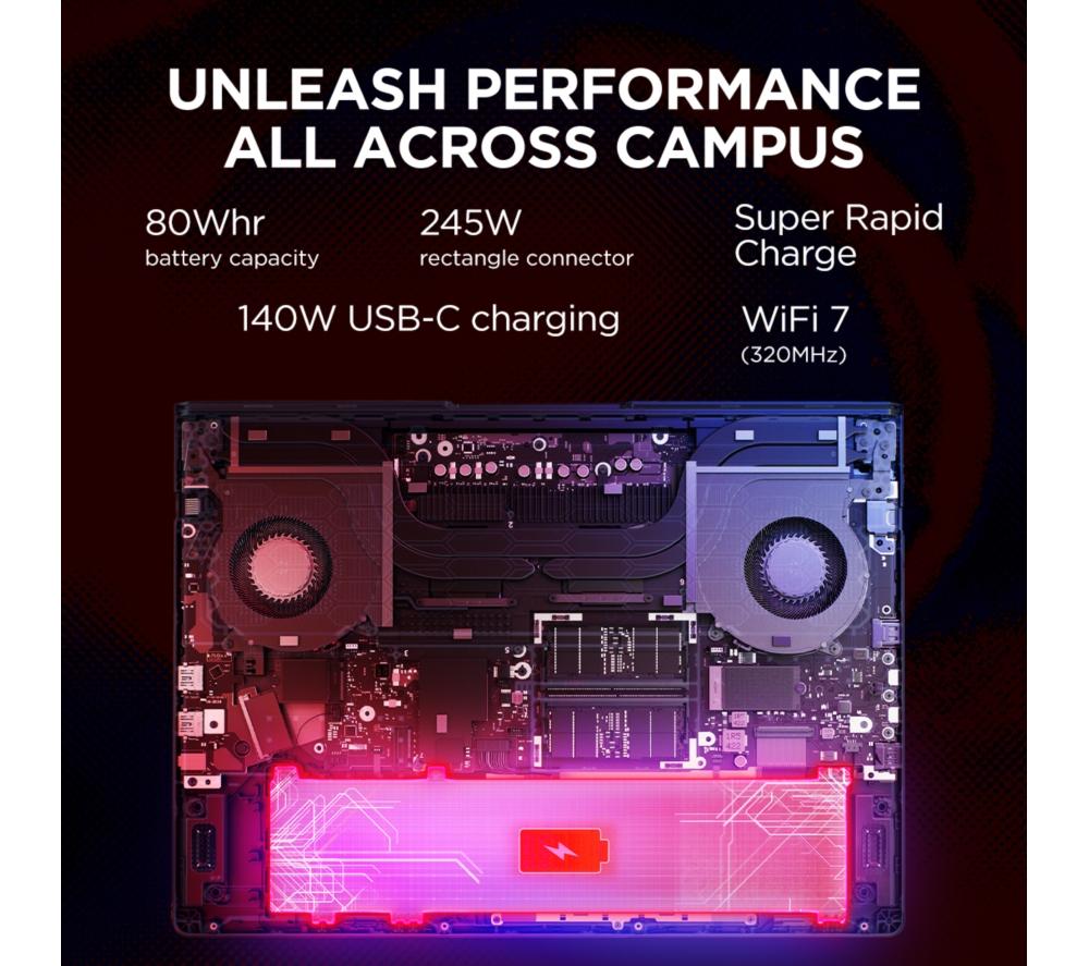 LENOVO Legion Pro 5 16" Gaming Laptop - AMD Ryzen 9, RTX 5060, 1 TB SSD image number 12 of 15