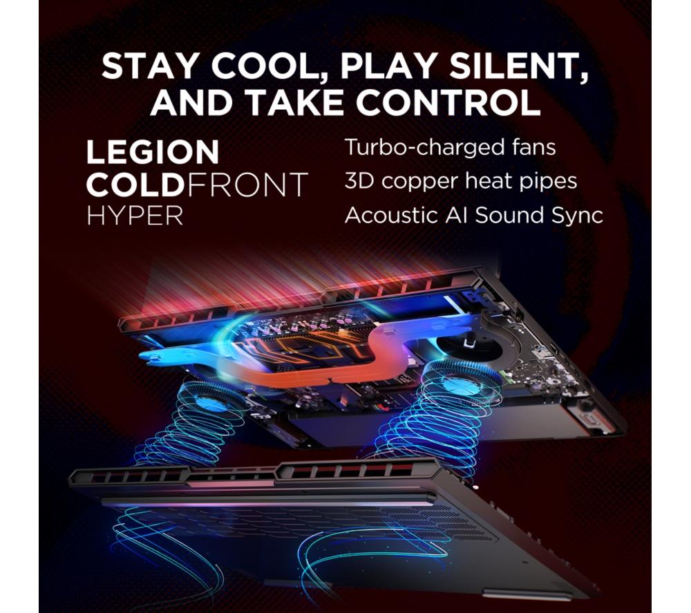 LENOVO Legion Pro 5 16" Gaming Laptop - AMD Ryzen 9, RTX 5070, 1 TB SSD image number 8 of 15