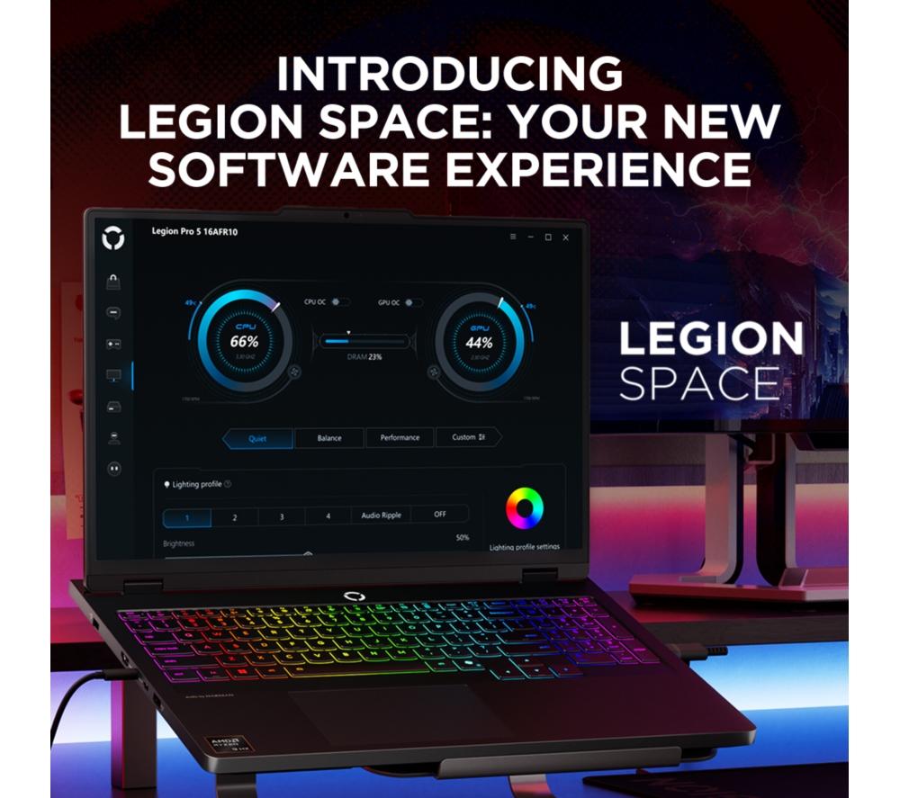 LENOVO Legion Pro 5 16" Gaming Laptop - AMD Ryzen 9, RTX 5070, 1 TB SSD image number 14 of 19