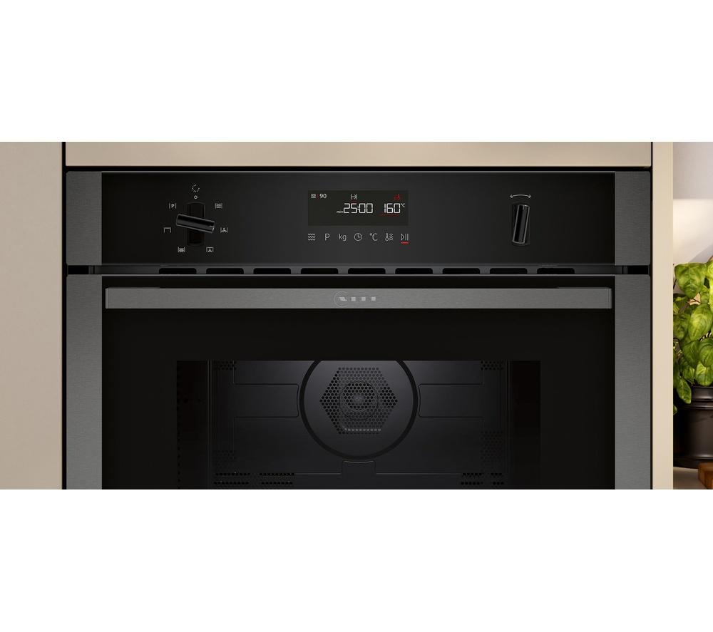 NEFF N50 C1AMG84G1B Built-in Combination Microwave - Graphite Grey image number 4 of 10