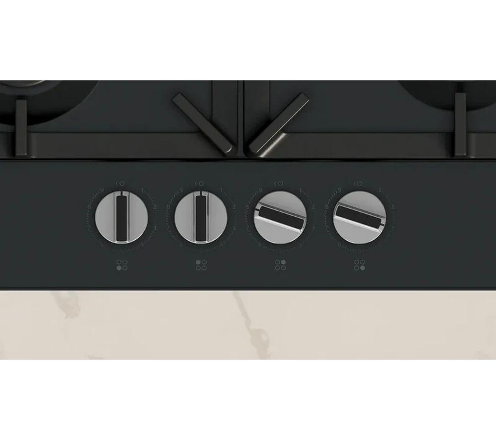NEFF N70 T26CIP8S0 60 cm Gas Hob - Black image number 4 of 9