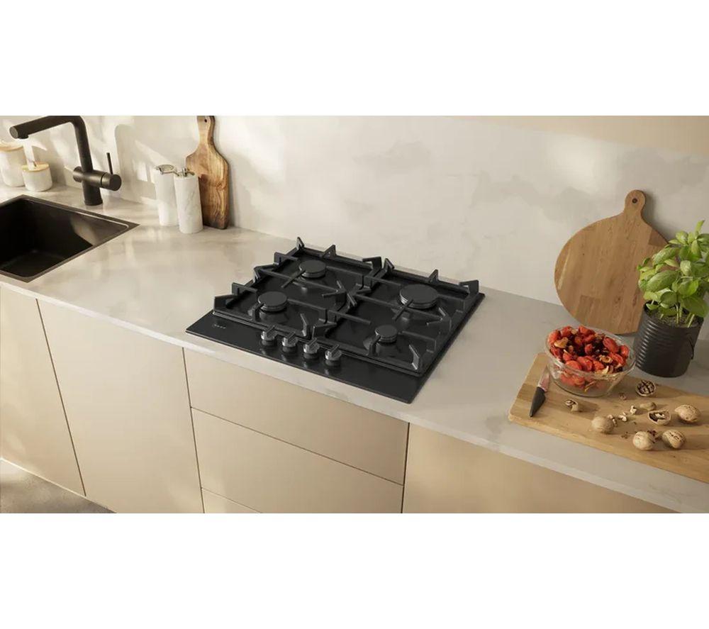 NEFF N70 T26CIP8S0 60 cm Gas Hob - Black image number 5 of 9