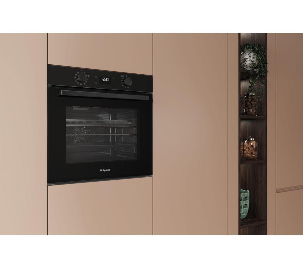 HOTPOINT Class 2 Multiflow HO 458CF B UK Plug-in Electric Oven - Black image number 12 of 12