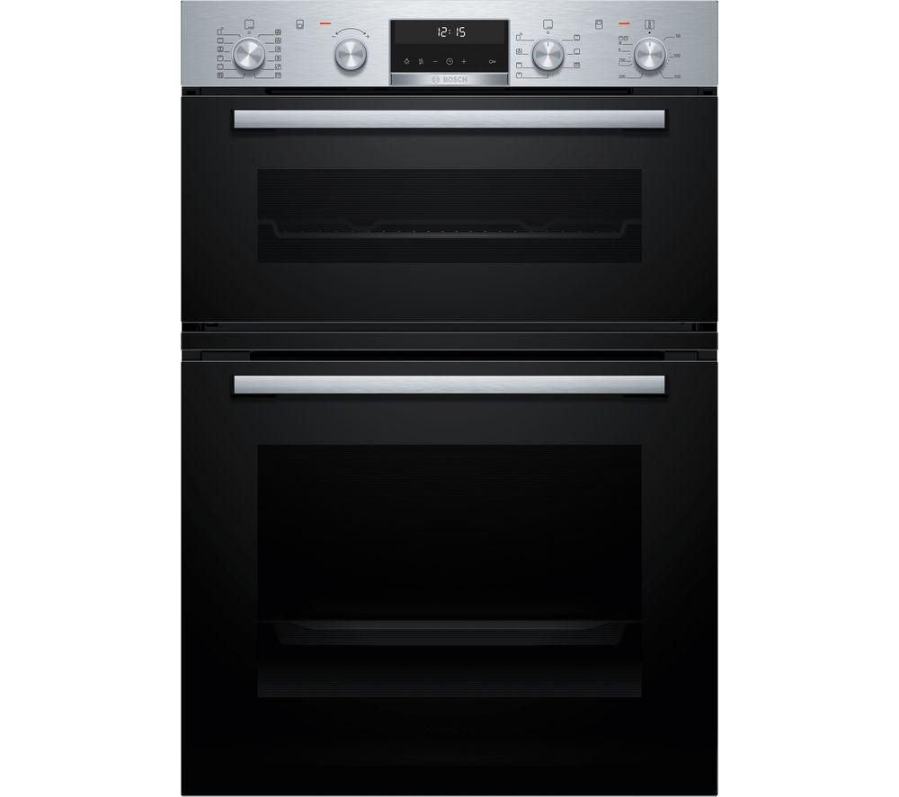 BOSCH Series 6 MBA578BS7B Electric Double Pyrolytic Smart Oven - Stainless Steel