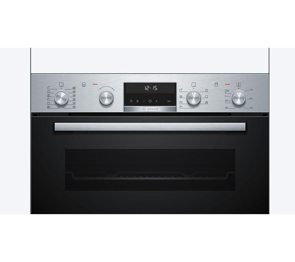 BOSCH Series 6 MBA578BS7B Electric Double Pyrolytic Smart Oven - Stainless Steel image number 2 of 11