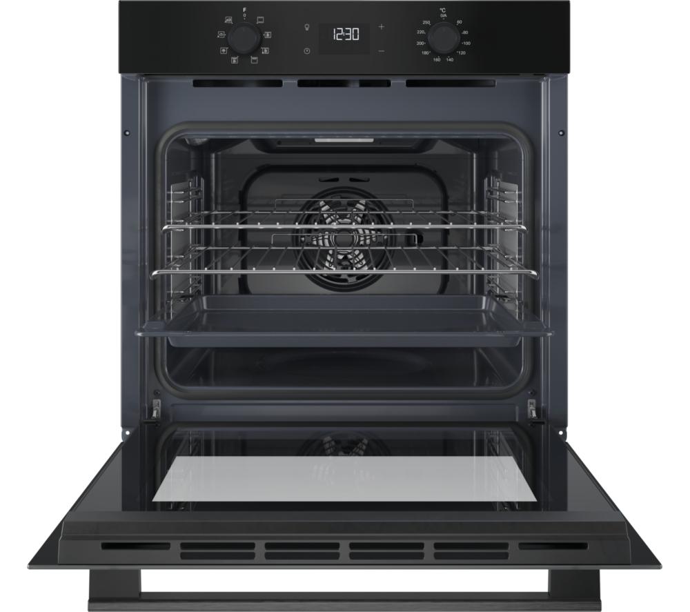 HOTPOINT Class 2 Multiflow HO 455C B UK Plug-in Electric Oven - Black image number 2 of 12