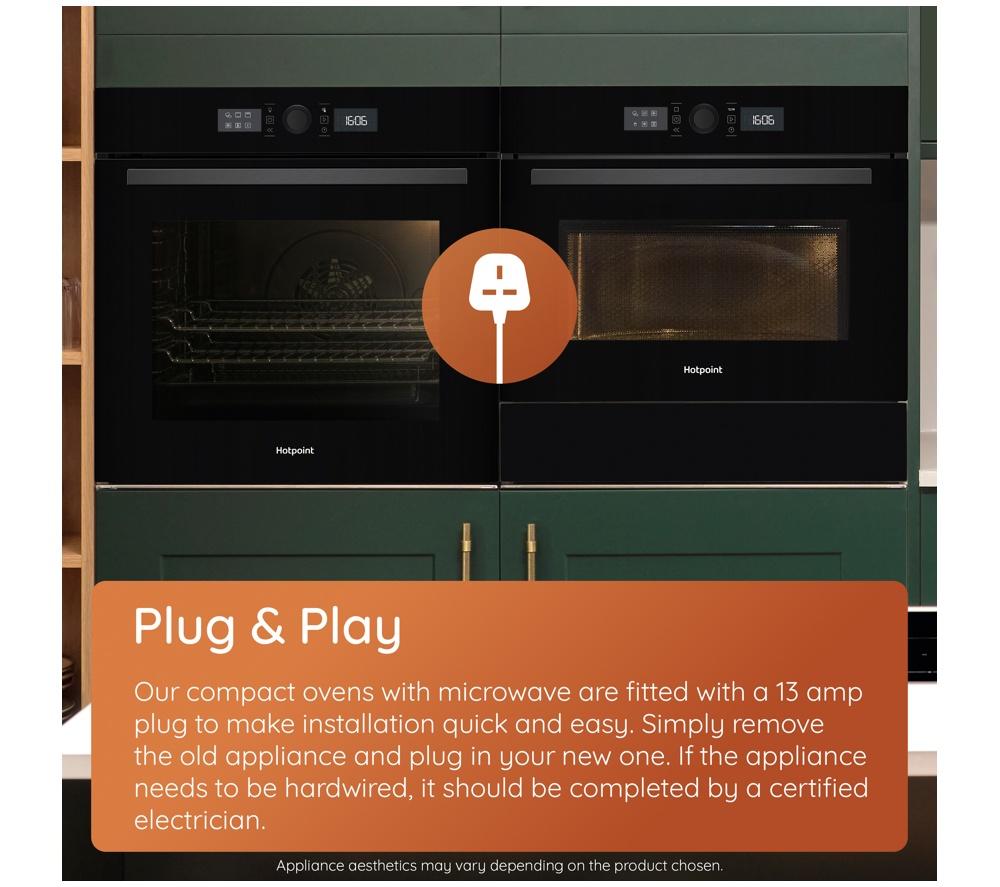 HOTPOINT Class 2 Multiflow HO 455C B UK Plug-in Electric Oven - Black image number 13 of 17