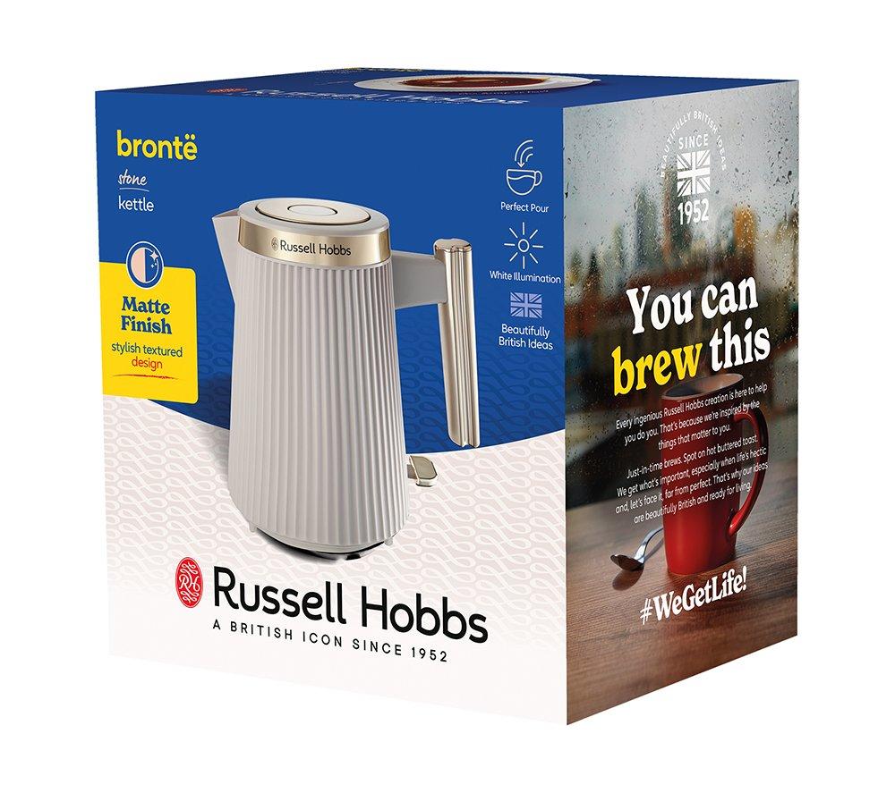 RUSSELL HOBBS Bronte 26751 Jug Kettle - Stone image number 8 of 9