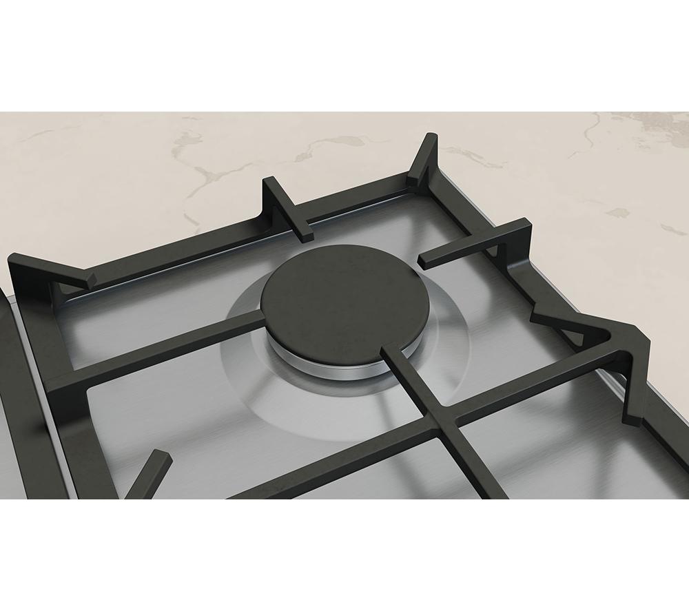 NEFF N70 T29CIR8N0 90 cm Gas Hob - Stainless Steel image number 3 of 9