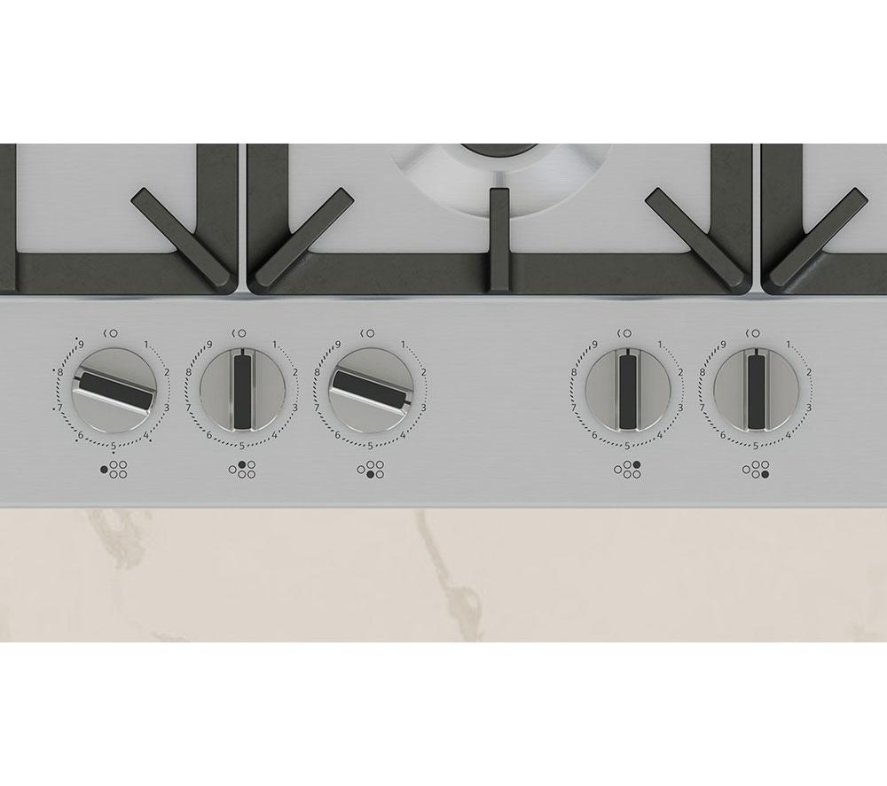 NEFF N70 T27CIS8N0 75 cm Gas Hob - Stainless Steel image number 4 of 8
