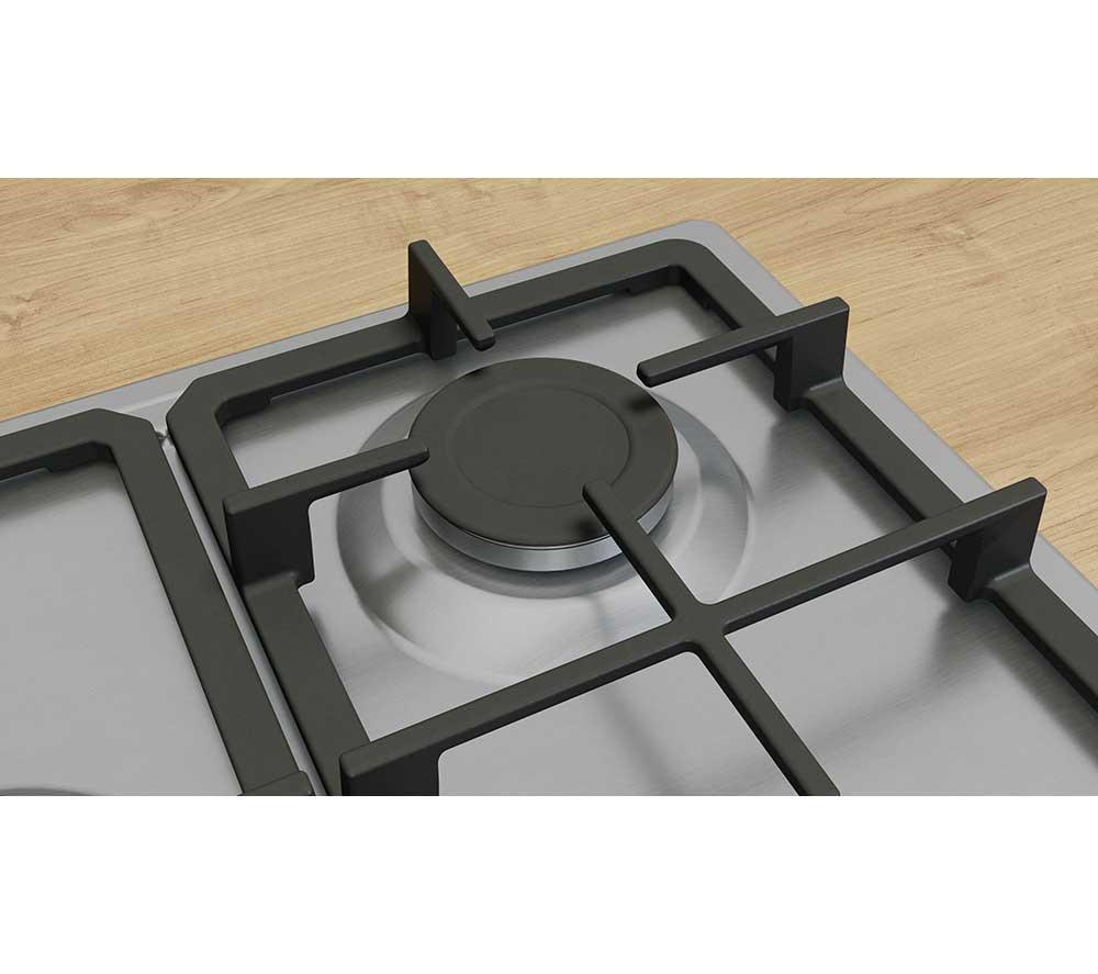 BOSCH Series 4 PGQ7B5K90 75 cm Gas Hob - Stainless Steel image number 9 of 11