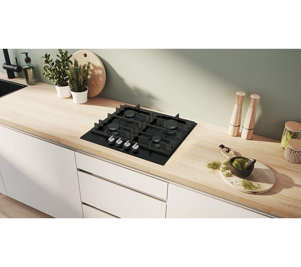 BOSCH Series 6 PCP6A6I90 60 cm Gas Hob - Black image number 5 of 11
