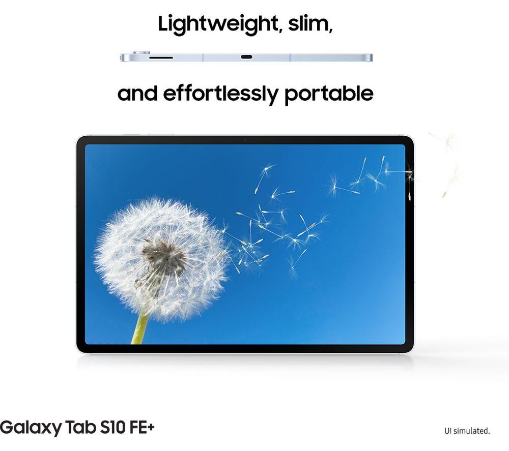 SAMSUNG Galaxy Tab S10 FE+ 13.1" Tablet - 256 GB, Blue image number 5 of 15