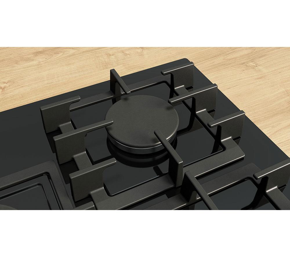 BOSCH Series 6 PPQ7A6I40 75 cm Gas Hob - Black image number 3 of 10