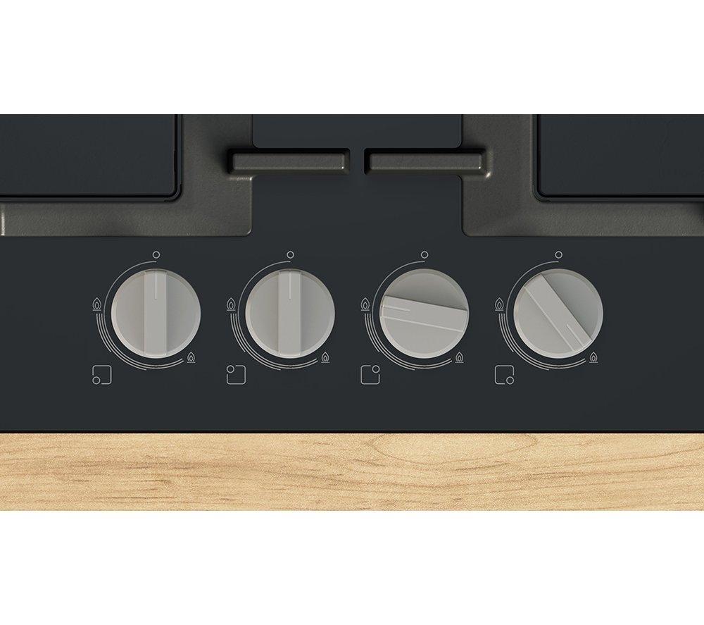 BOSCH Series 4 PNP6B6K40 60 cm Gas Hob - Black image number 5 of 8