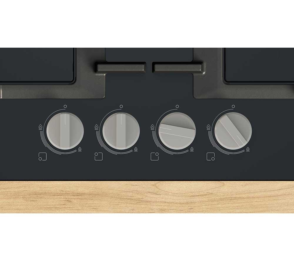 BOSCH Series 4 PNP6B6K40 60 cm Gas Hob - Black image number 9 of 10