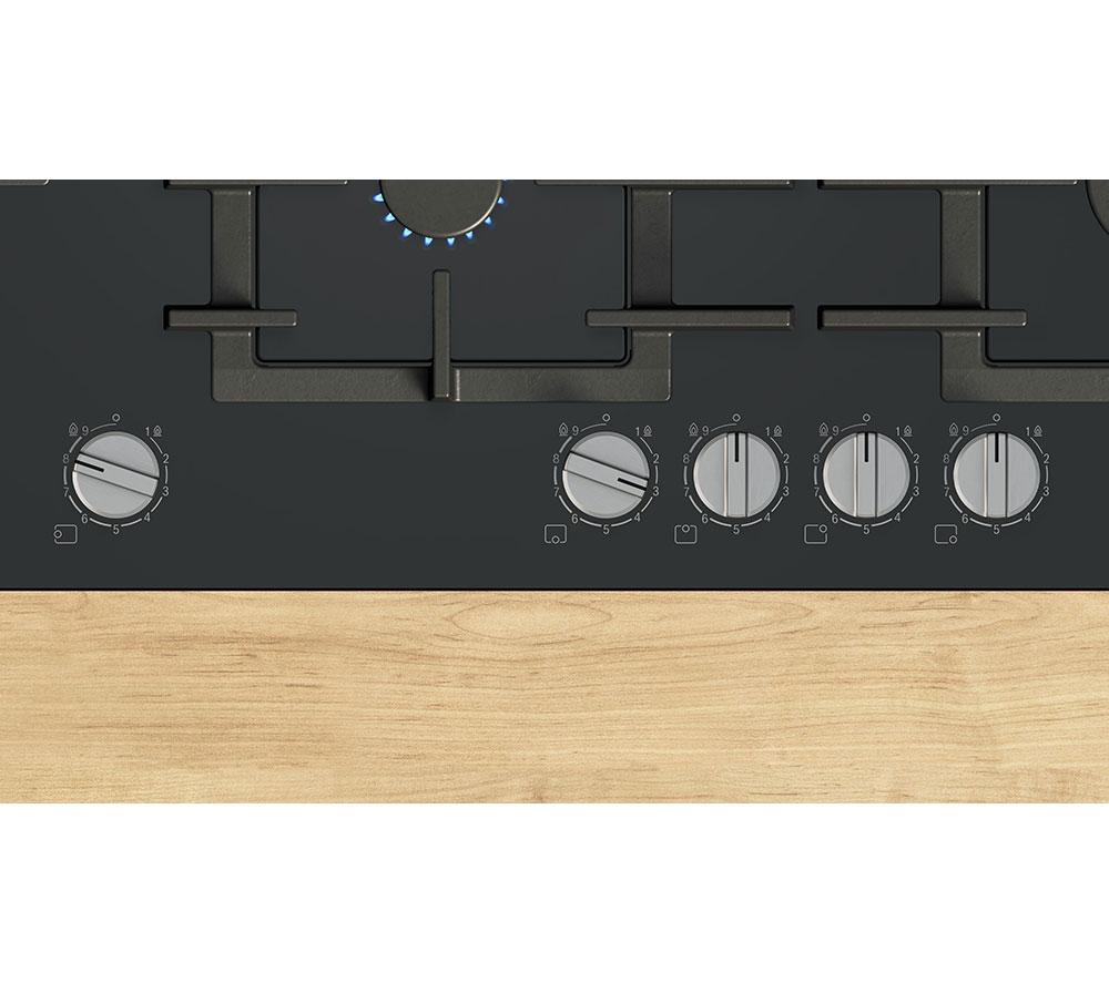 BOSCH Series 6 PPM9A6I40 90 cm Gas Hob - Black image number 5 of 8