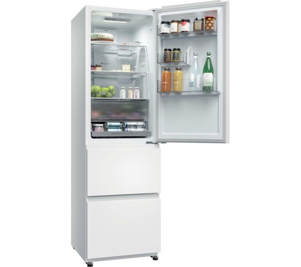 HAIER 3D Combi Series 3 HTR3518ENMWK 60/40 Fridge Freezer - White image number 10 of 17