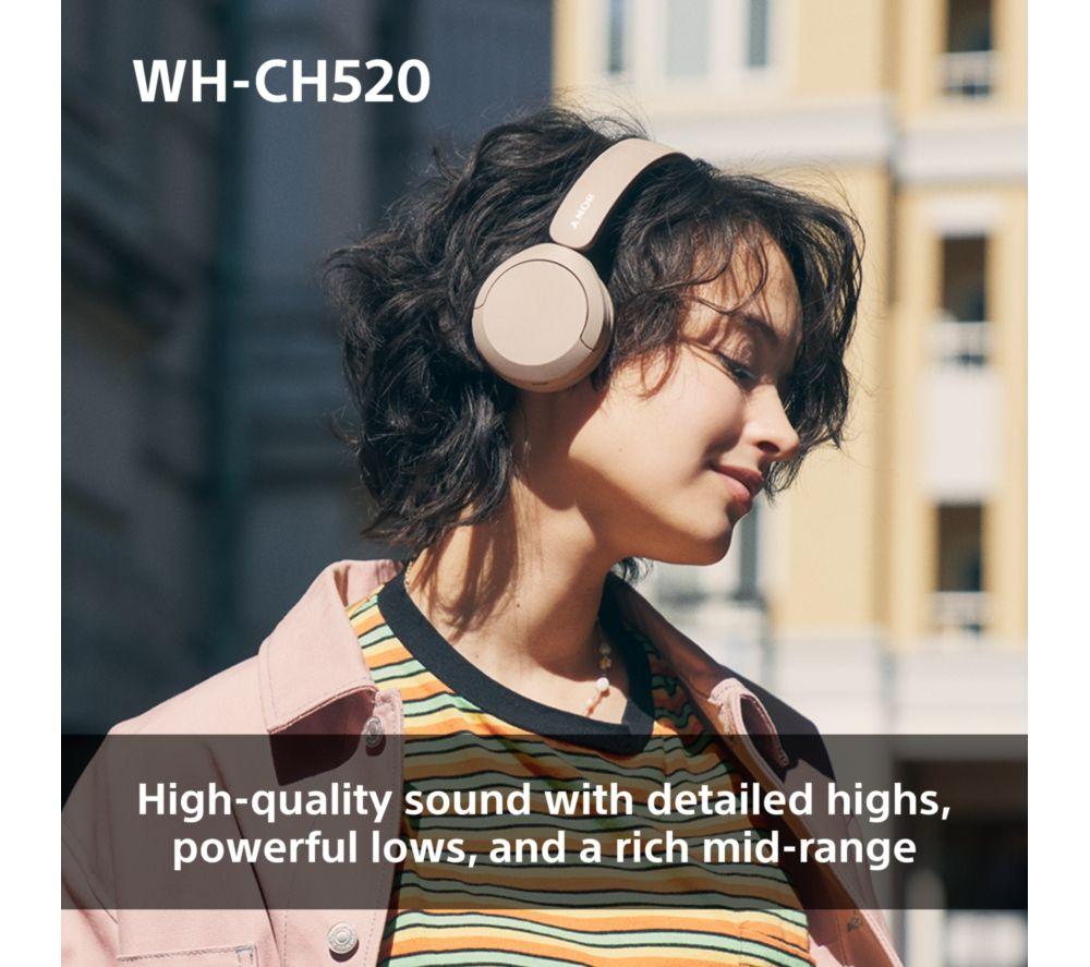 SONY WH-CH520P Wireless Bluetooth Headphones - Pink image number 28 of 73