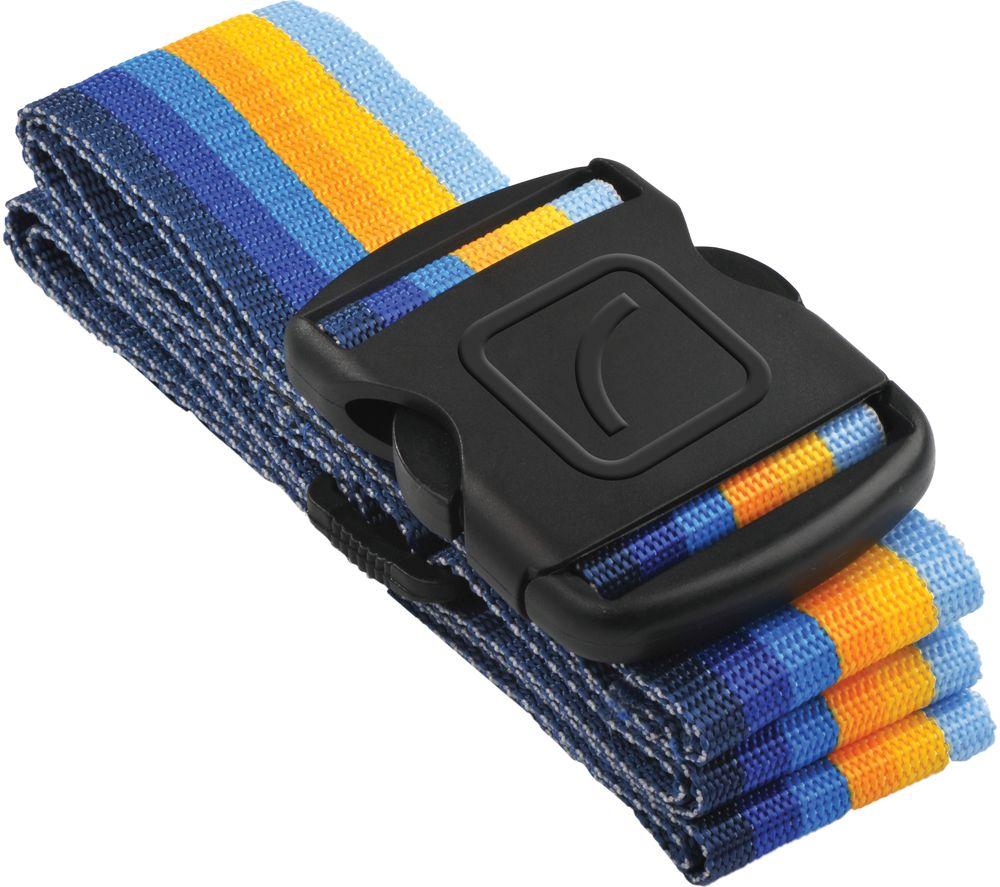 TRAVEL BLUE 2" Security Luggage Strap - Multicolour