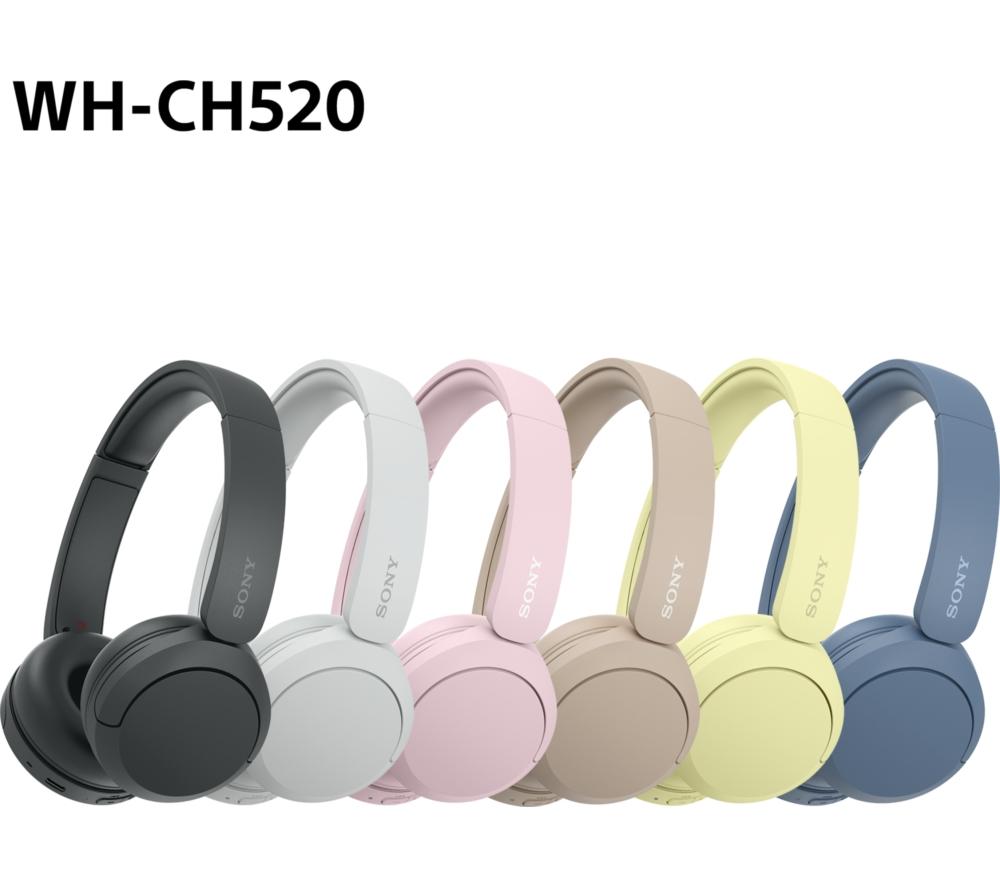SONY WH-CH520C Wireless Bluetooth Headphones - Beige image number 10 of 15