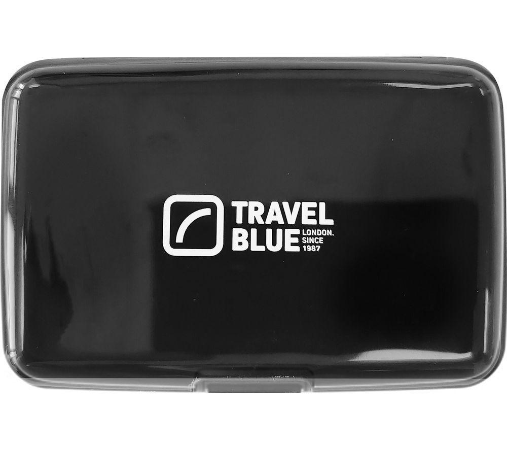 TRAVEL BLUE RFID Protected Credit Card Wallet