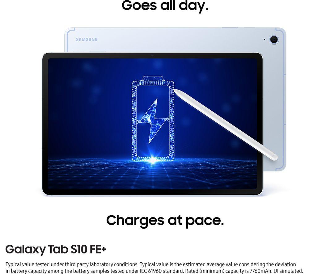 SAMSUNG Galaxy Tab S10 FE+ 13.1" 5G Tablet - 256 GB, Grey image number 6 of 15