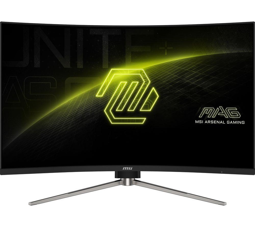 MSI MAG 325CQRXF E2 Quad HD 31.5" Curved Rapid VA LCD Gaming Monitor - Black image number 2 of 14