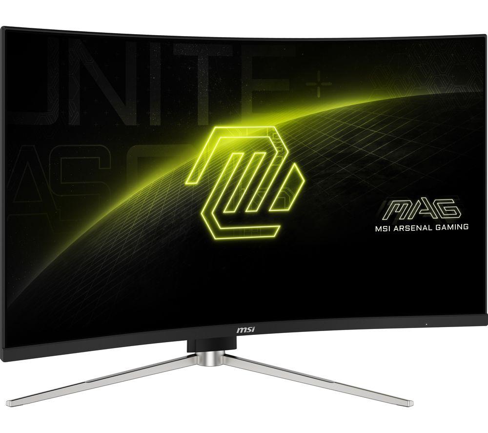 MSI MAG 325CQRXF E2 Quad HD 31.5" Curved Rapid VA LCD Gaming Monitor - Black image number 4 of 14