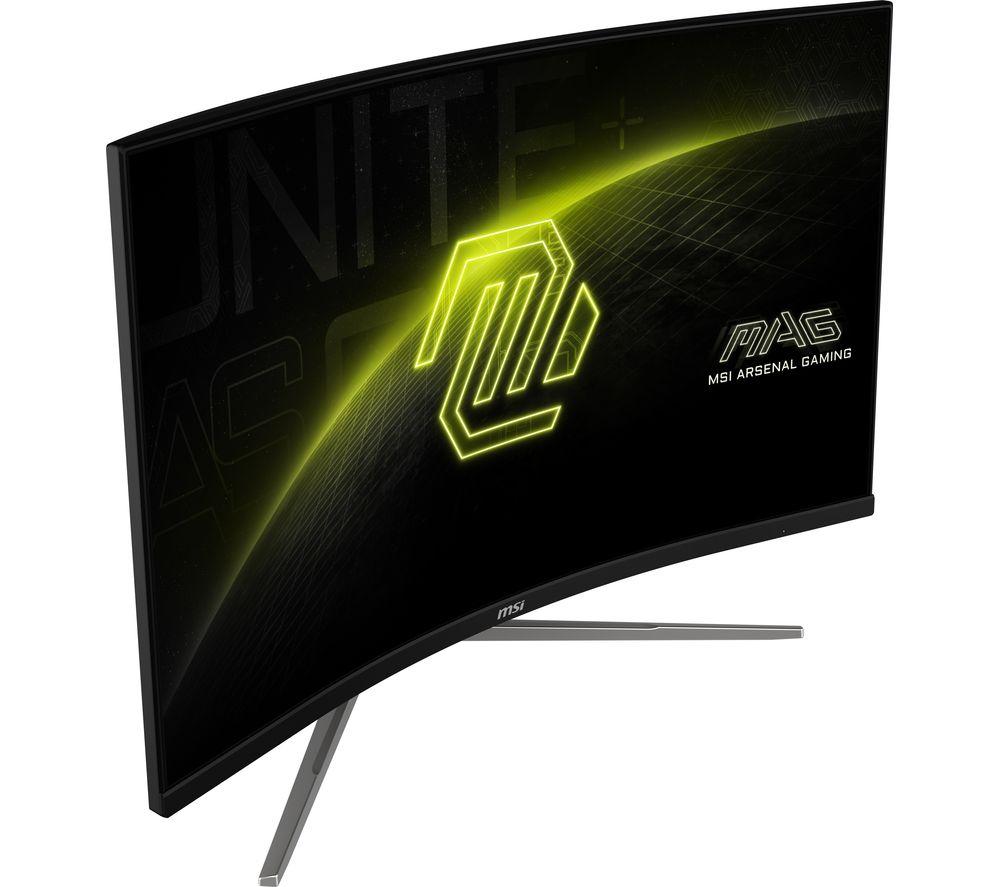 MSI MAG 325CQRXF E2 Quad HD 31.5" Curved Rapid VA LCD Gaming Monitor - Black image number 6 of 14