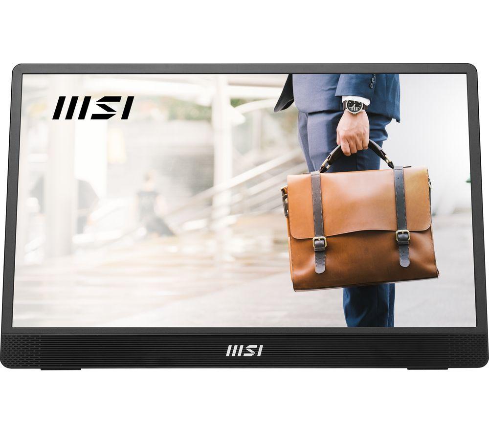 MSI PRO MP161 E2U Full HD 15.6" IPS LCD Portable Monitor - Black image number 3 of 13