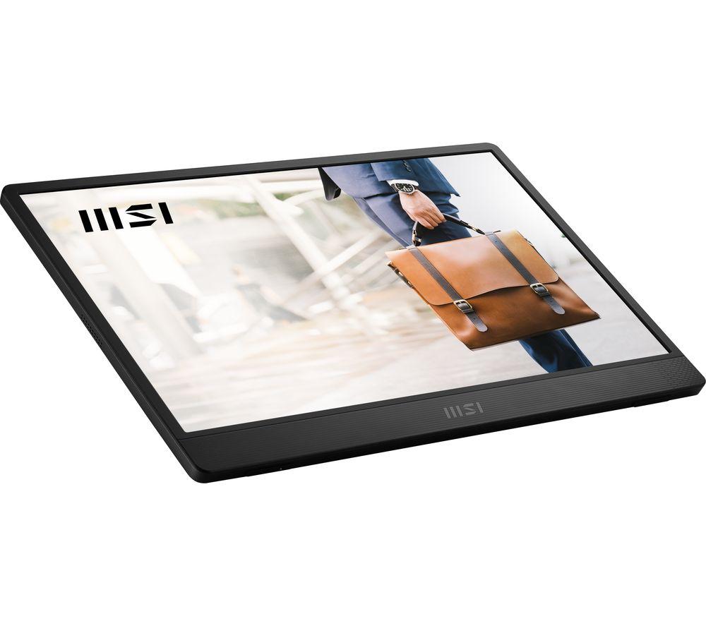 MSI PRO MP161 E2U Full HD 15.6" IPS LCD Portable Monitor - Black image number 5 of 13