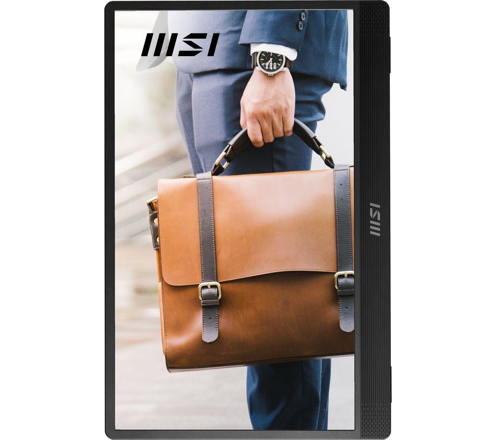 MSI PRO MP161 E2U Full HD 15.6" IPS LCD Portable Monitor - Black image number 6 of 13