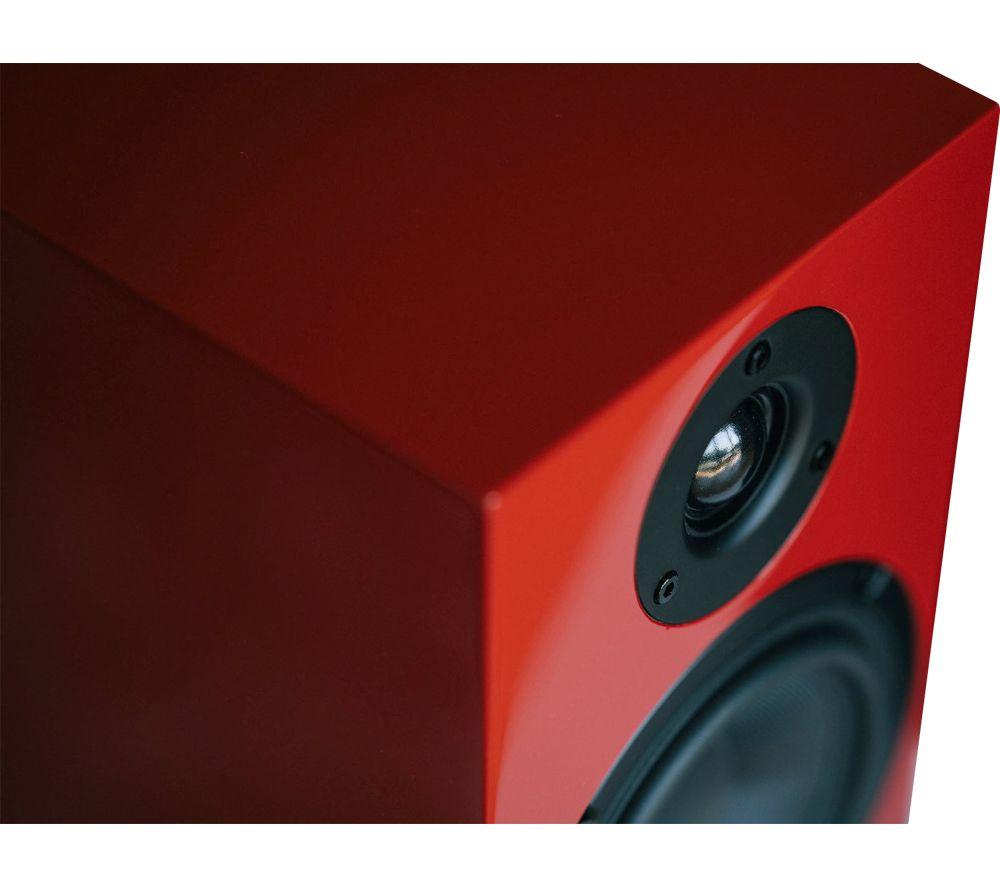 PRO-JECT Juke Box E1 Belt Drive Bluetooth Turntable & Speakers - Red image number 2 of 4